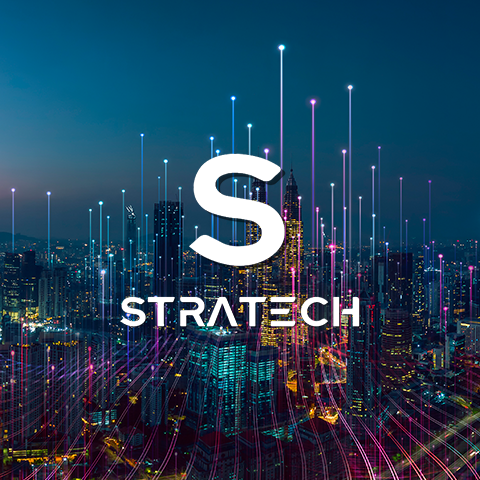 Demo de sitio B2B de Kubik para Stratech, tecnología empresarial