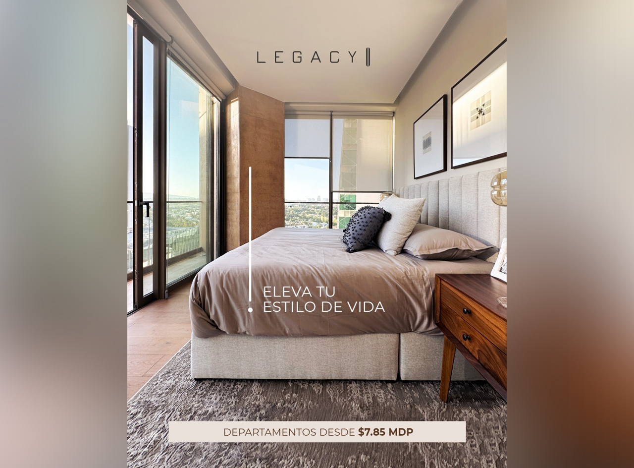 Publicidad de preventa de Kubik para Legacy Tower